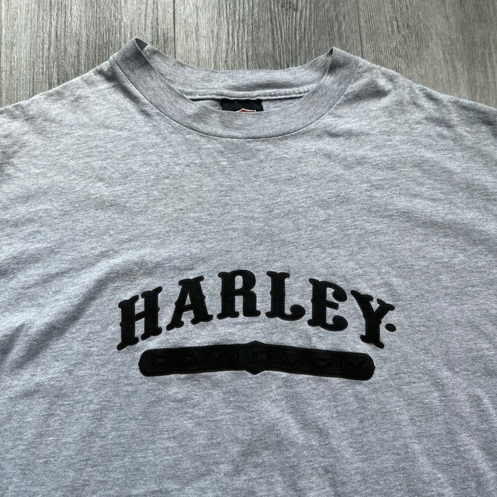 Harley-Davidson St. Paul MN Gray Graphic Tee T-Shirt Sz XL biker